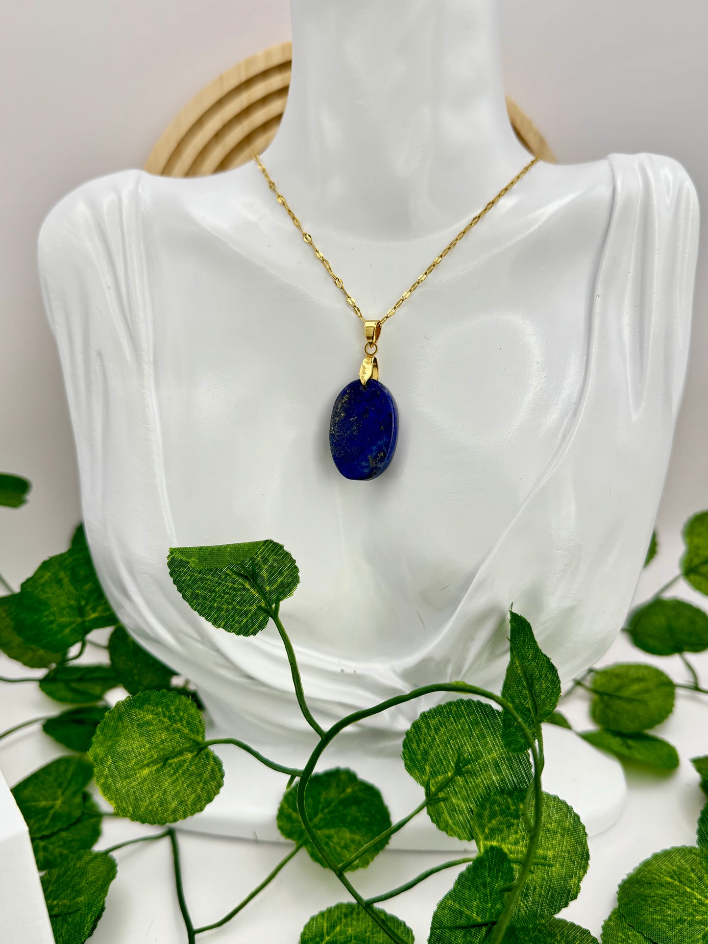 Pendentif Ovale Lapis Lazuli
