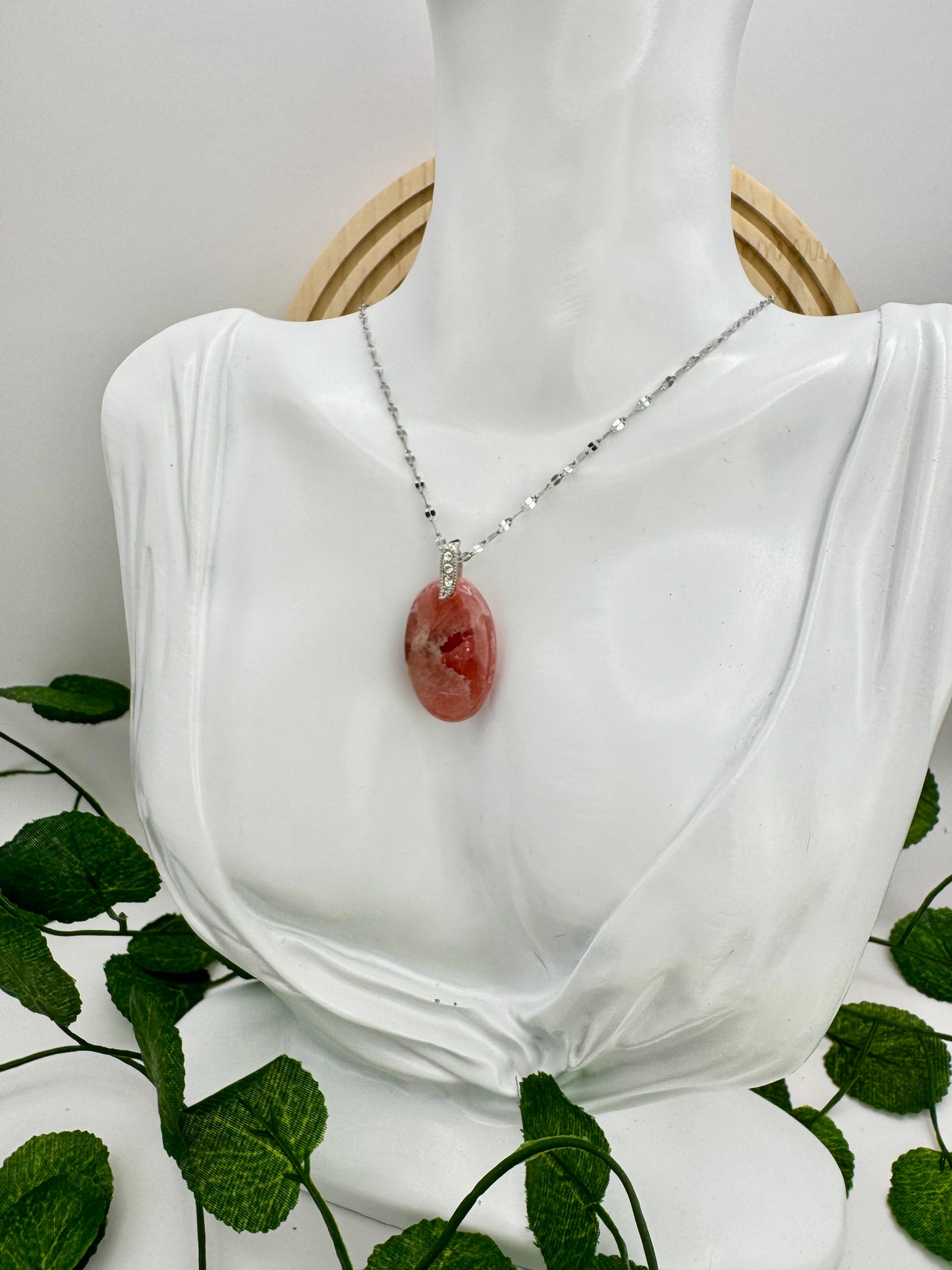 Pendentif Rhodocrosite