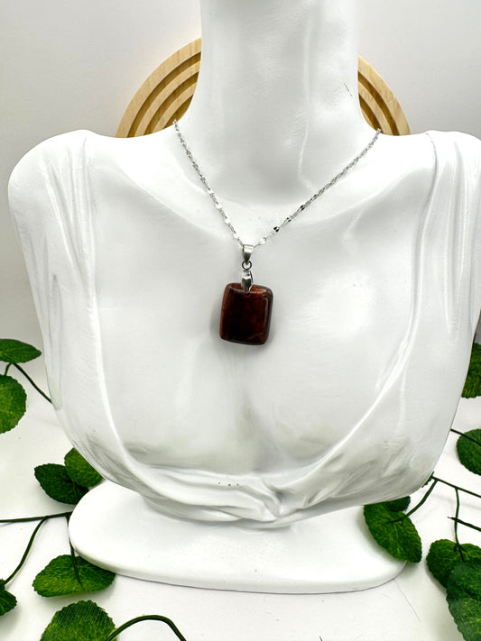 Pendentif carré Œil de Taureau