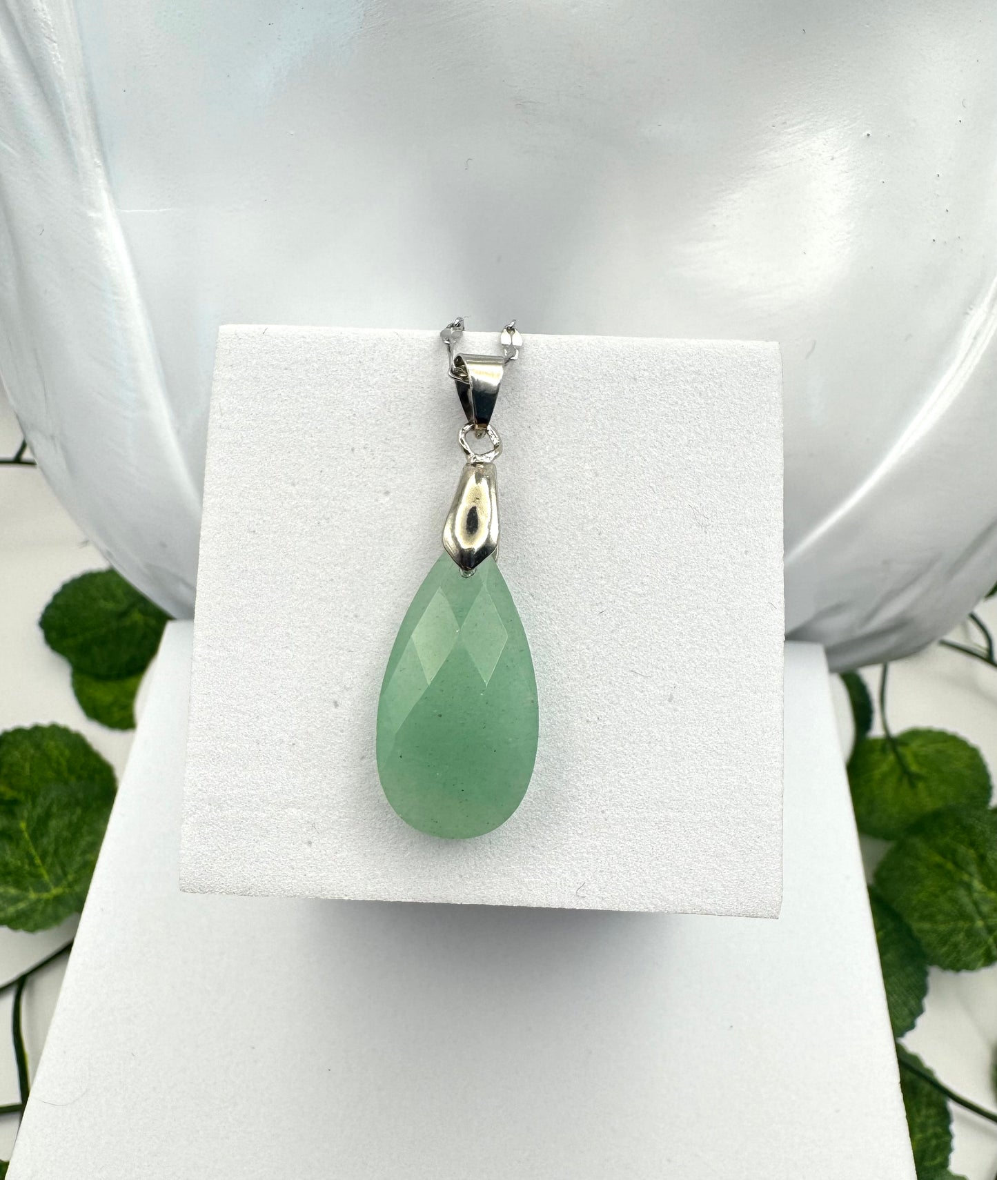 Pendentif Aventurine verte