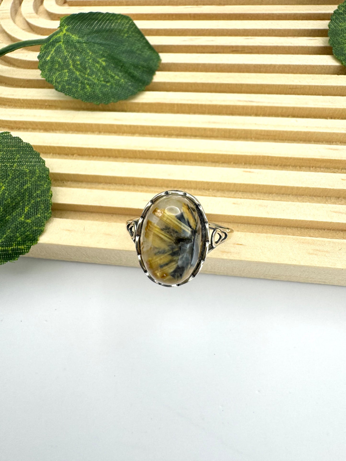 Bague Quartz Rutile