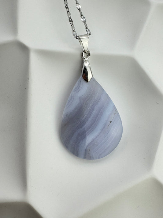 Pendentif Calcédoine