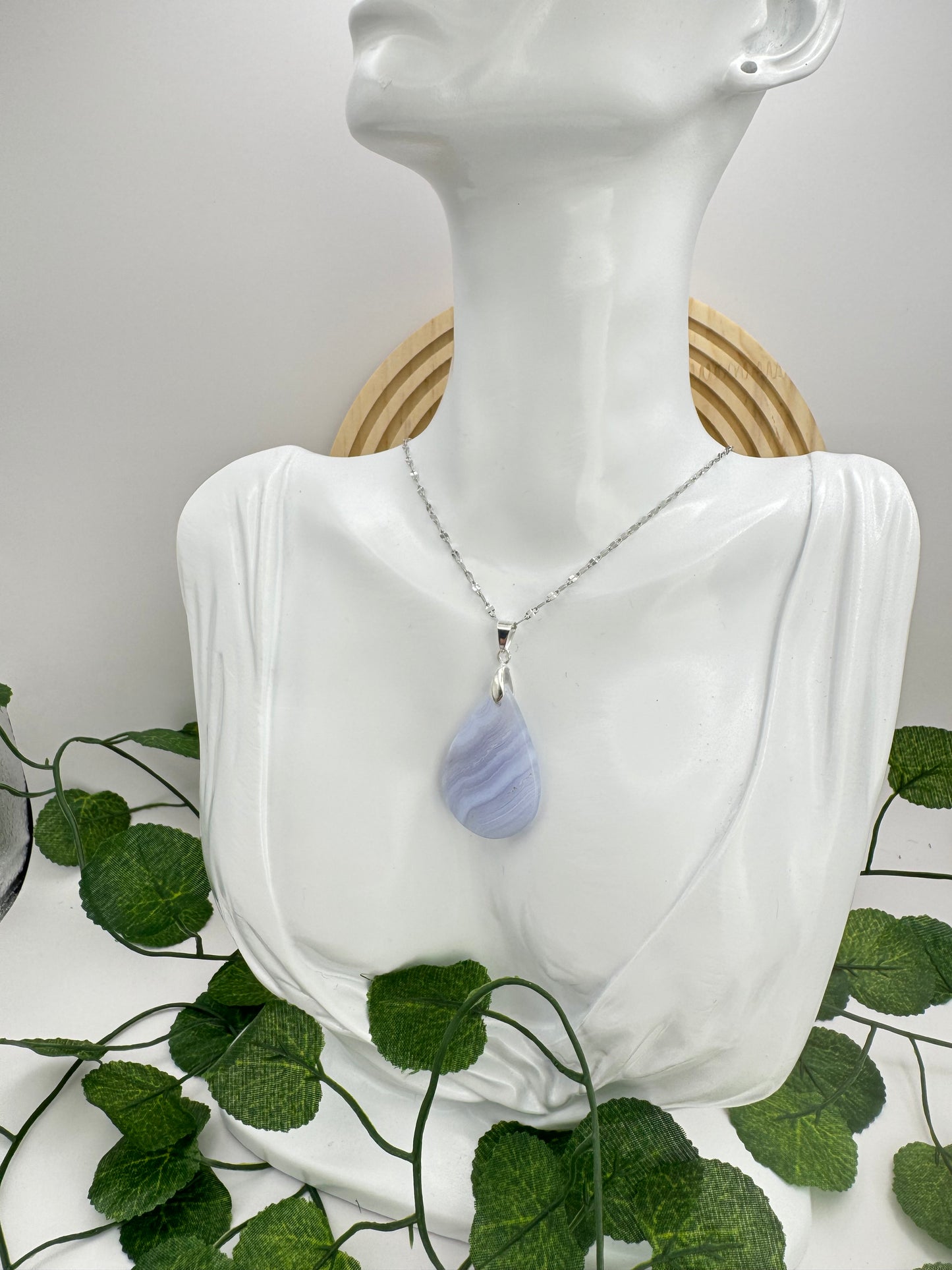 Pendentif Calcédoine