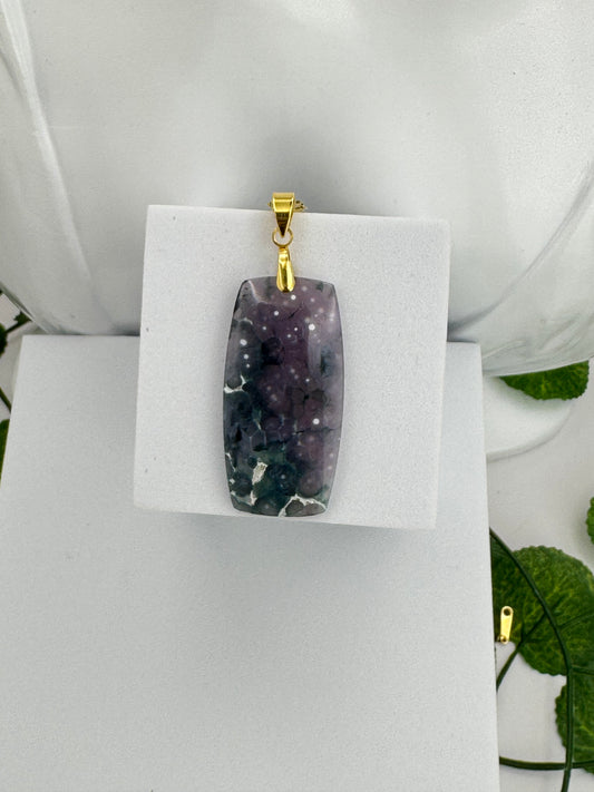 Pendentif Calcédoine d’Indonésie