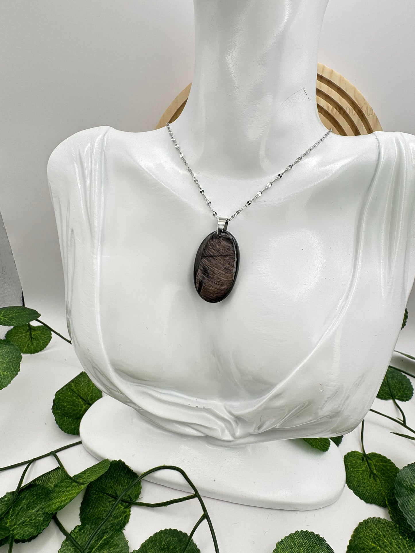 Pendentif Hypersthène