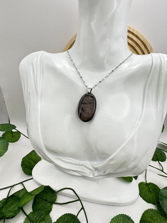 Pendentif Hypersthène