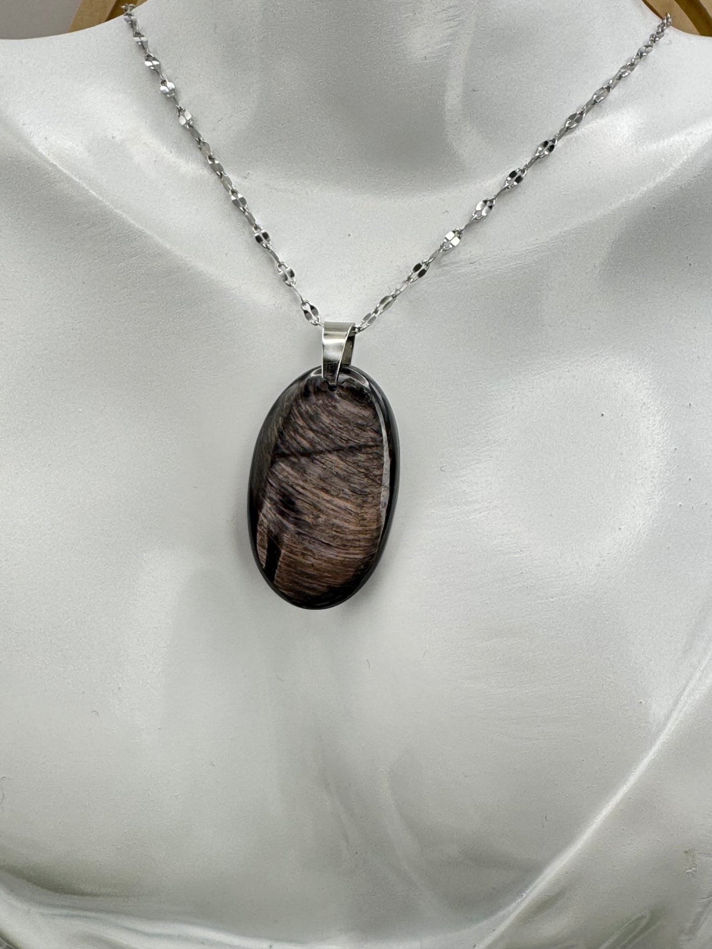 Pendentif Hypersthène