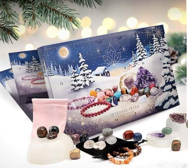 Calendrier de l'avent de Lithothérapie