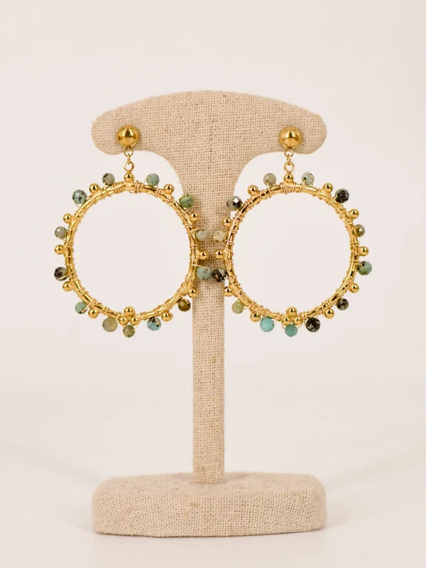 Boucles d'oreilles Brasil