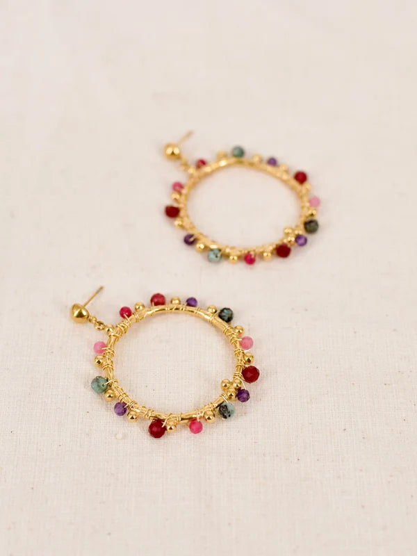 Boucles d'oreilles Brasil