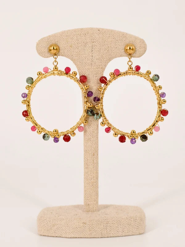 Boucles d'oreilles Brasil