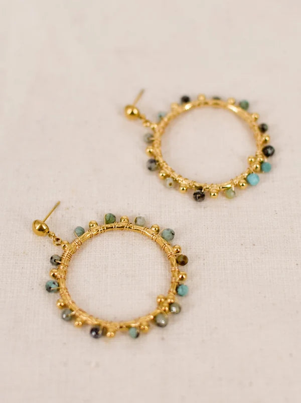 Boucles d'oreilles Brasil