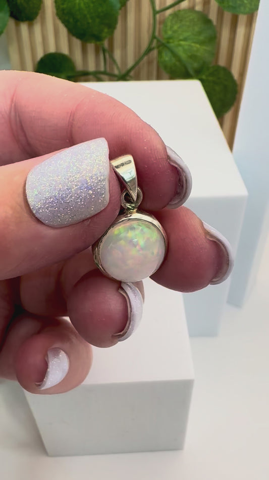 Pendentif Opale Welo