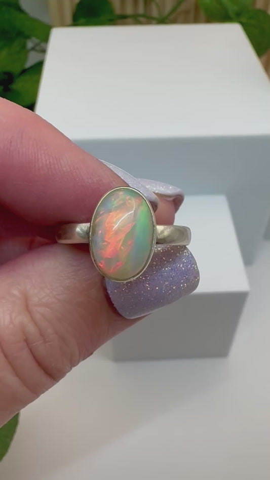 Bague Opale Welo taille 58