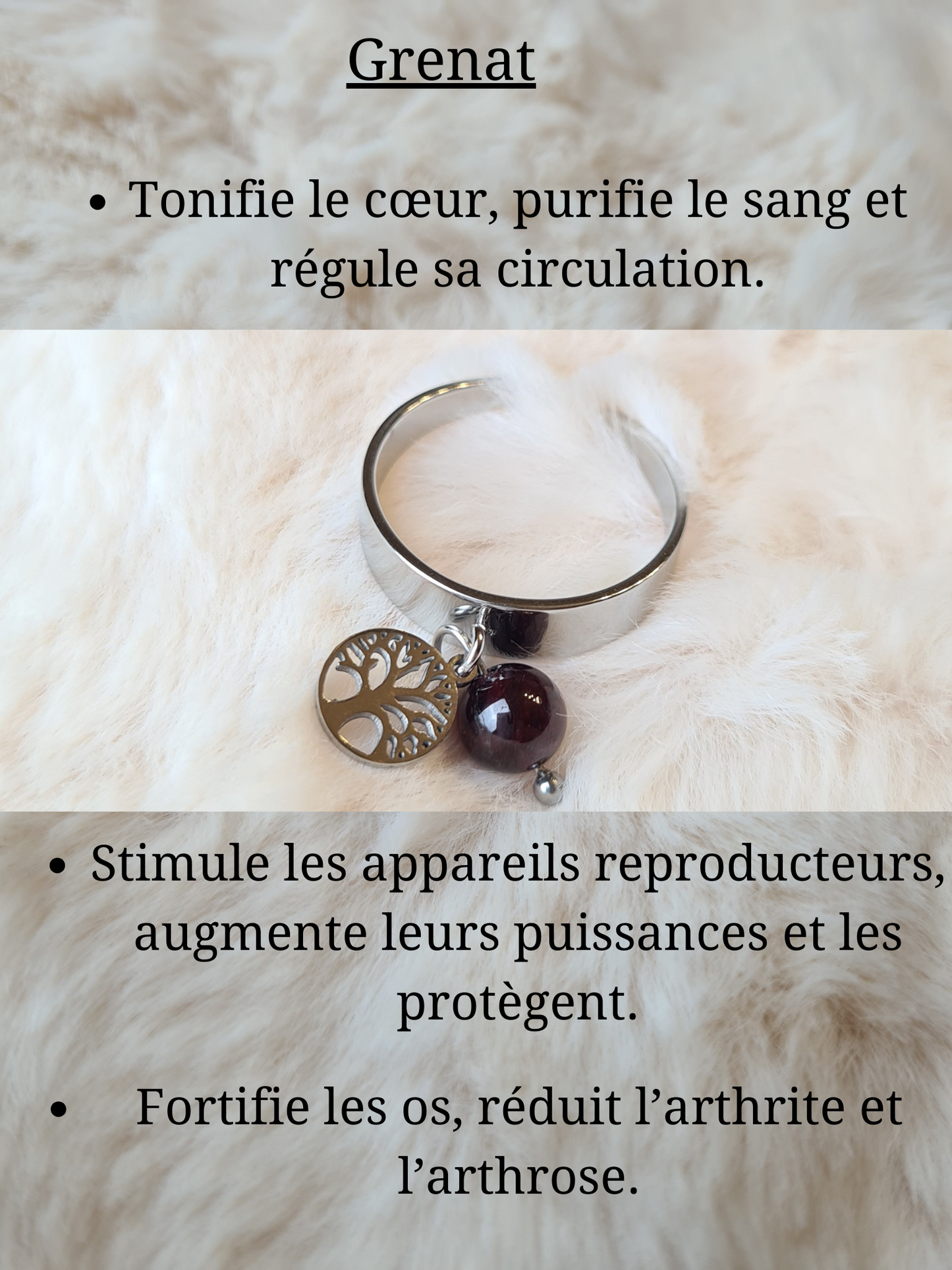 Bagues personnalisables Arbre de Vie